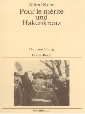 cover image of Pour le mérite und Hakenkreuz